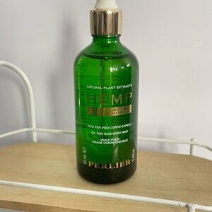 Perlier Hemp Oil for Face, Body, and Hair